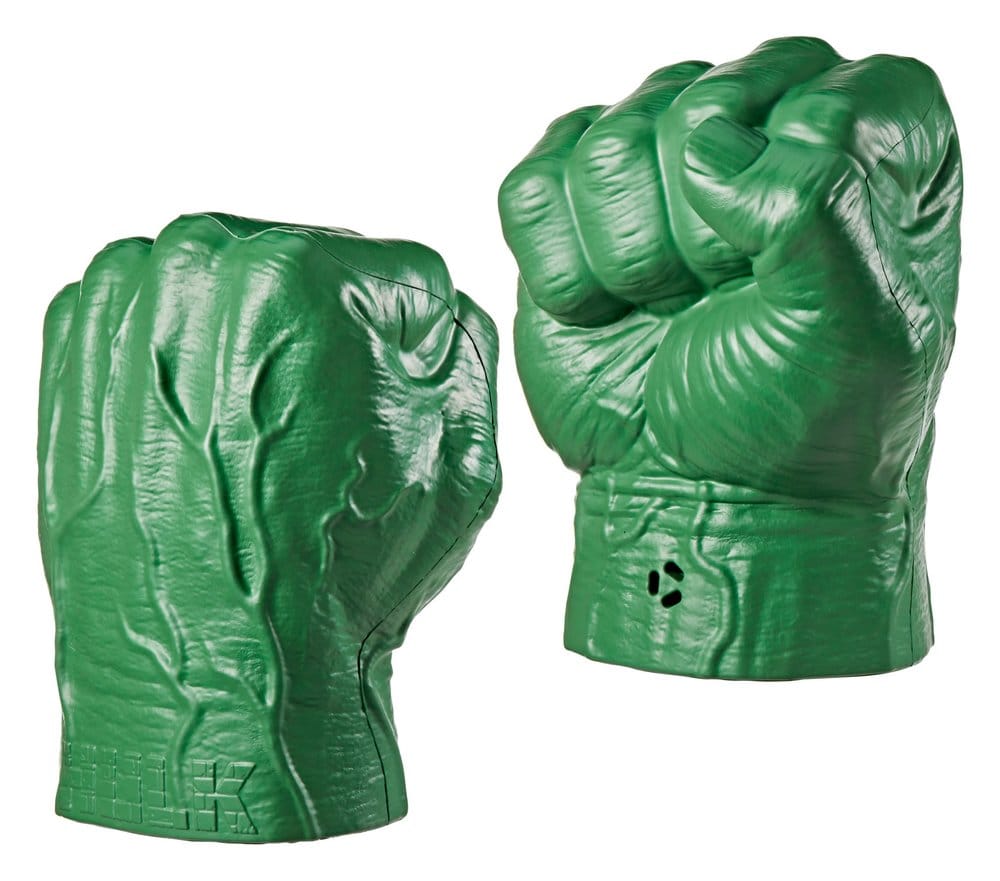 The Incredible Hulk Marvel Legends Premium Roleplay Fists - Severely damaged packaging