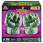 The Incredible Hulk Marvel Legends Premium Roleplay Fists - Severely damaged packaging