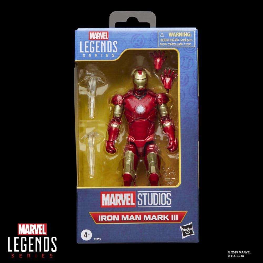 Iron Man Marvel Legends Series Action Figure Iron Man Mark III 15 cm