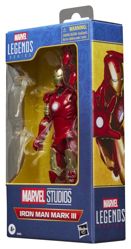 Iron Man Marvel Legends Series Action Figure Iron Man Mark III 15 cm