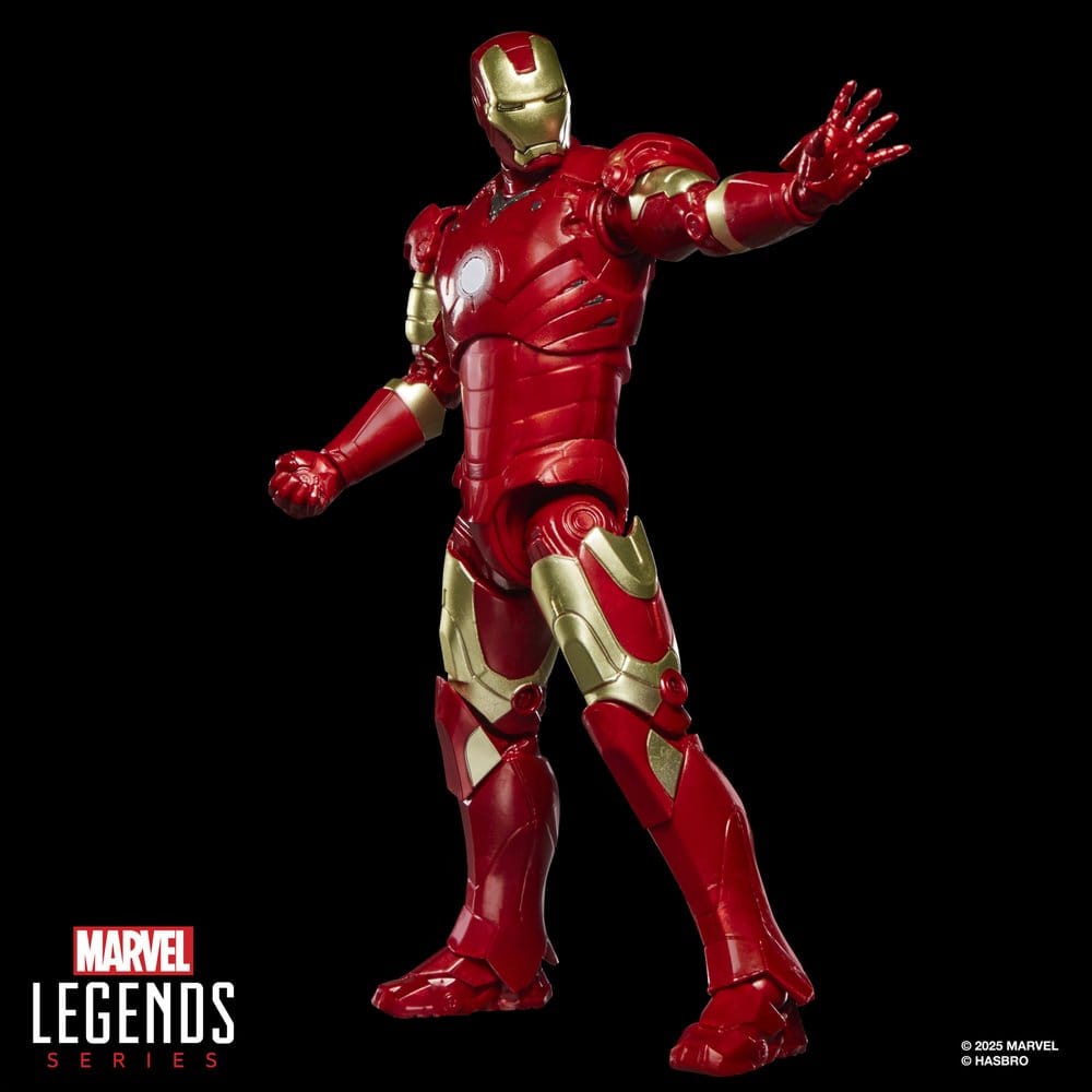 Iron Man Marvel Legends Series Action Figure Iron Man Mark III 15 cm