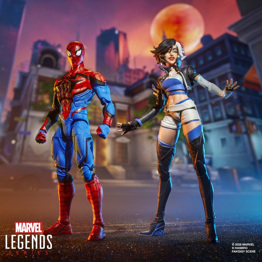 Marvel Rivals Marvel Legends Action Figure 2-Pack Spider-Man & Luna Snow 15 cm