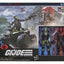 G.I. Joe Classified Series Action Figure & Vehicle Set Snake Eyes & Varmint ATV vs. Stealth Viper & Cobra Stealth Flight Pod (Trubble Bubble) 15 cm