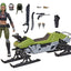 G.I. Joe Classified Series Action Figure and Vehicle Set #194 Zanya and Dreadnok Chameleon (Swamp Skier) 15 cm