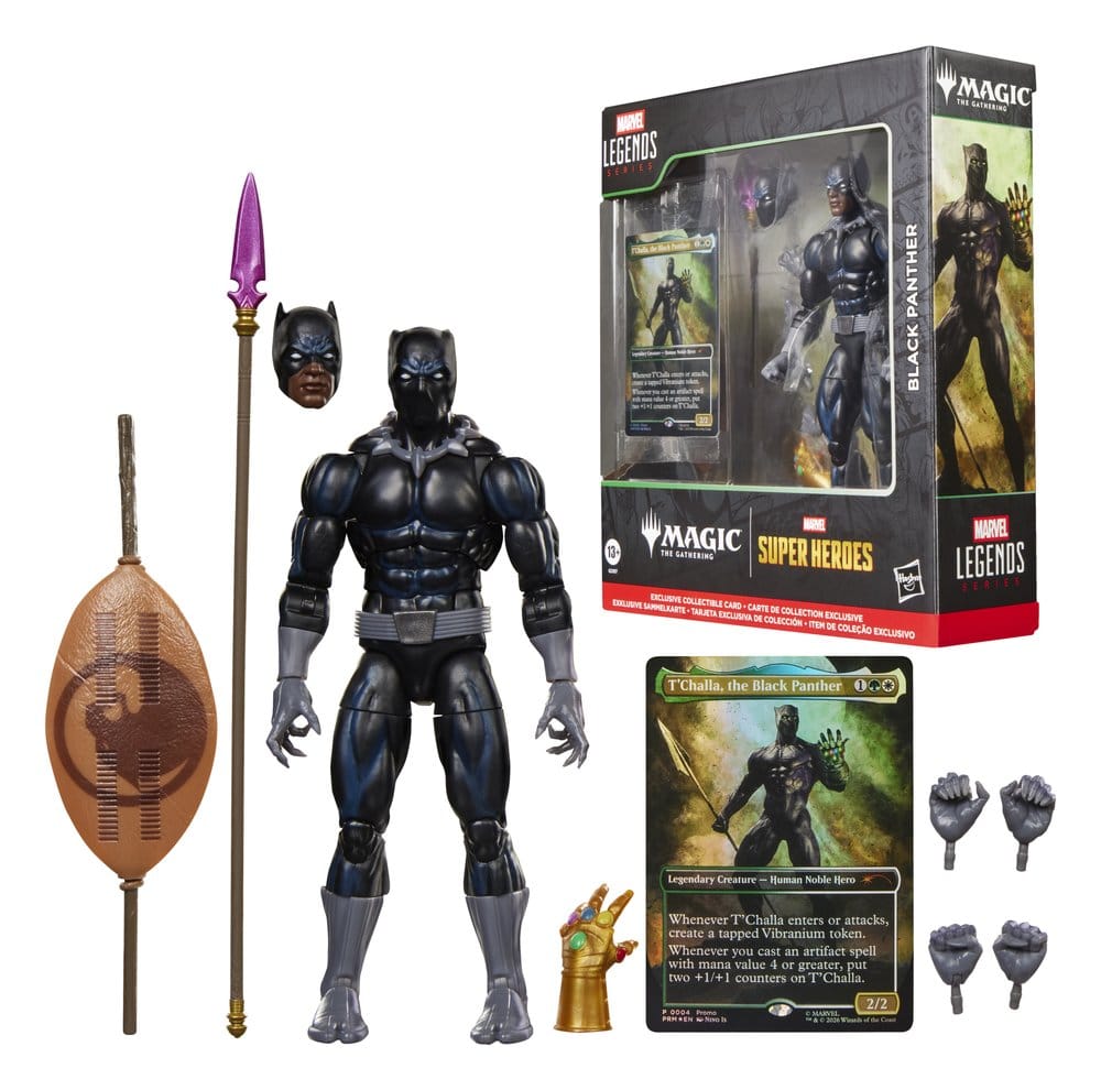 Magic The Gathering: Marvel Super Heroes Marvel Legends Action Figure Black Panther 15 cm