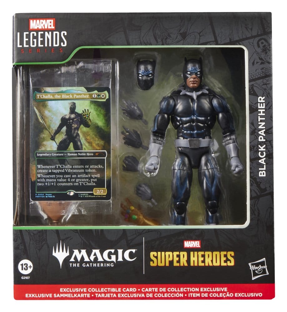 Magic The Gathering: Marvel Super Heroes Marvel Legends Action Figure Black Panther 15 cm