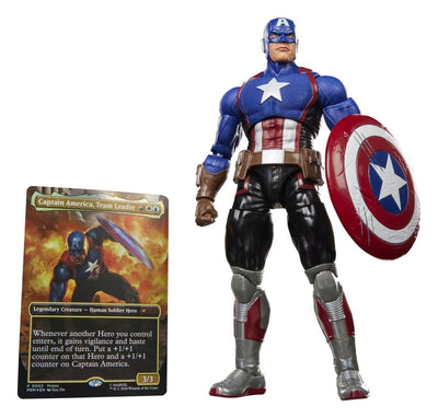 Magic The Gathering: Marvel Super Heroes Marvel Legends Action Figure Captain America (Avengers: Twilight) 15 cm