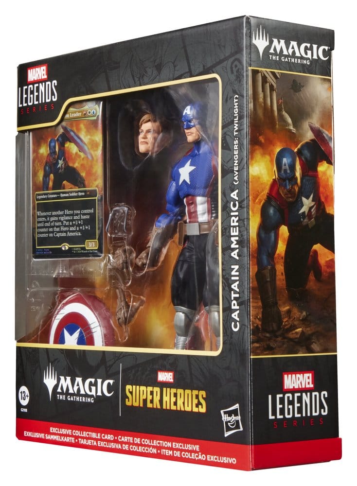Magic The Gathering: Marvel Super Heroes Marvel Legends Action Figure Captain America (Avengers: Twilight) 15 cm