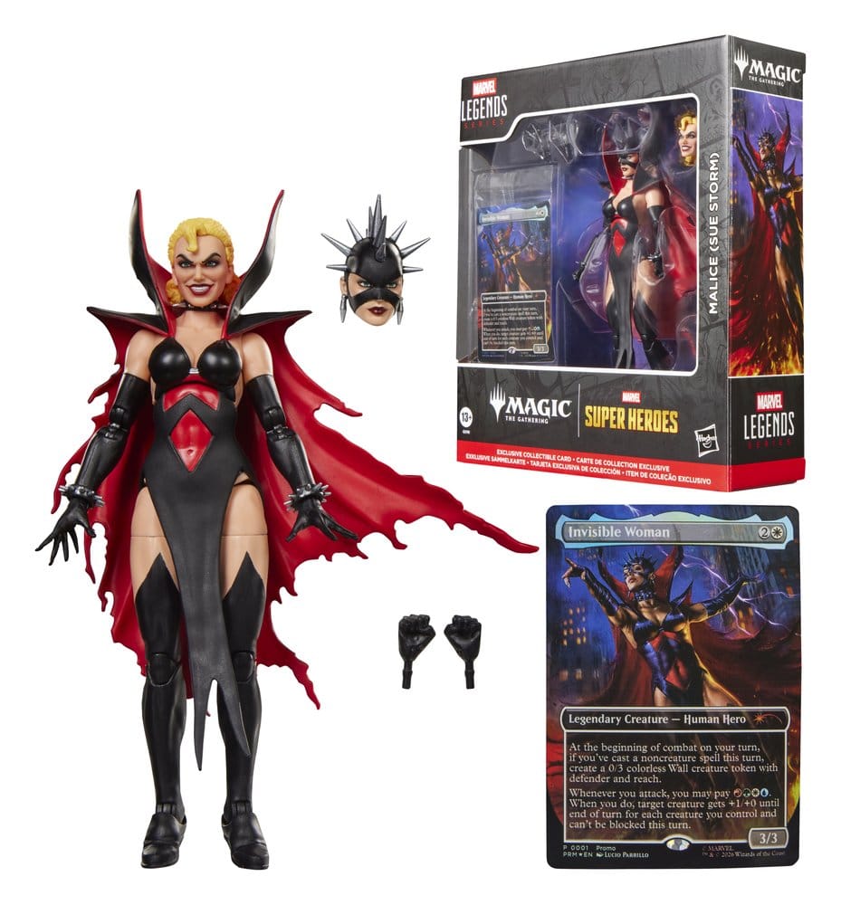 Magic The Gathering: Marvel Super Heroes Marvel Legends Action Figure Fantastic Four Malice (Sue Storm) 15 cm