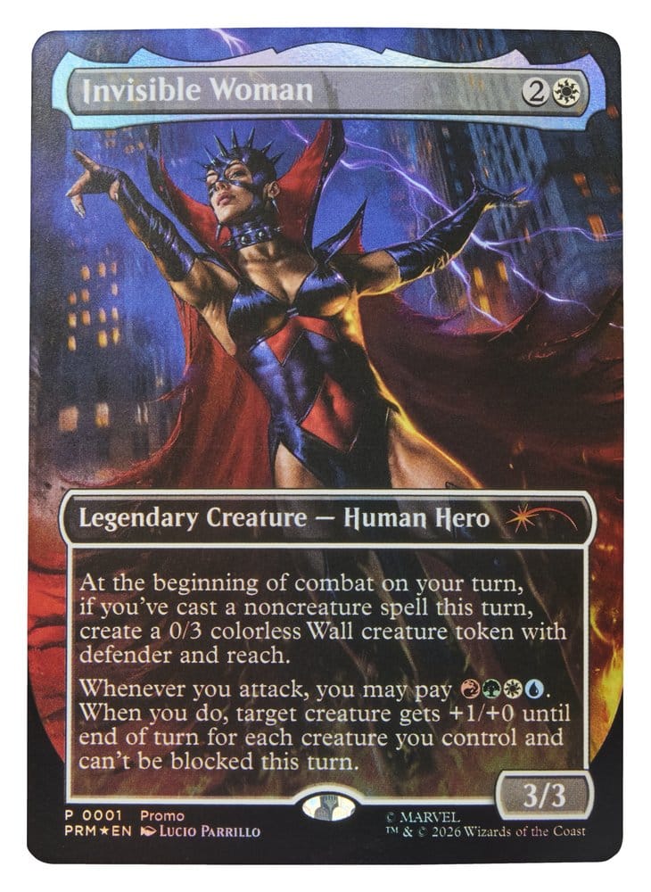 Magic The Gathering: Marvel Super Heroes Marvel Legends Action Figure Fantastic Four Malice (Sue Storm) 15 cm
