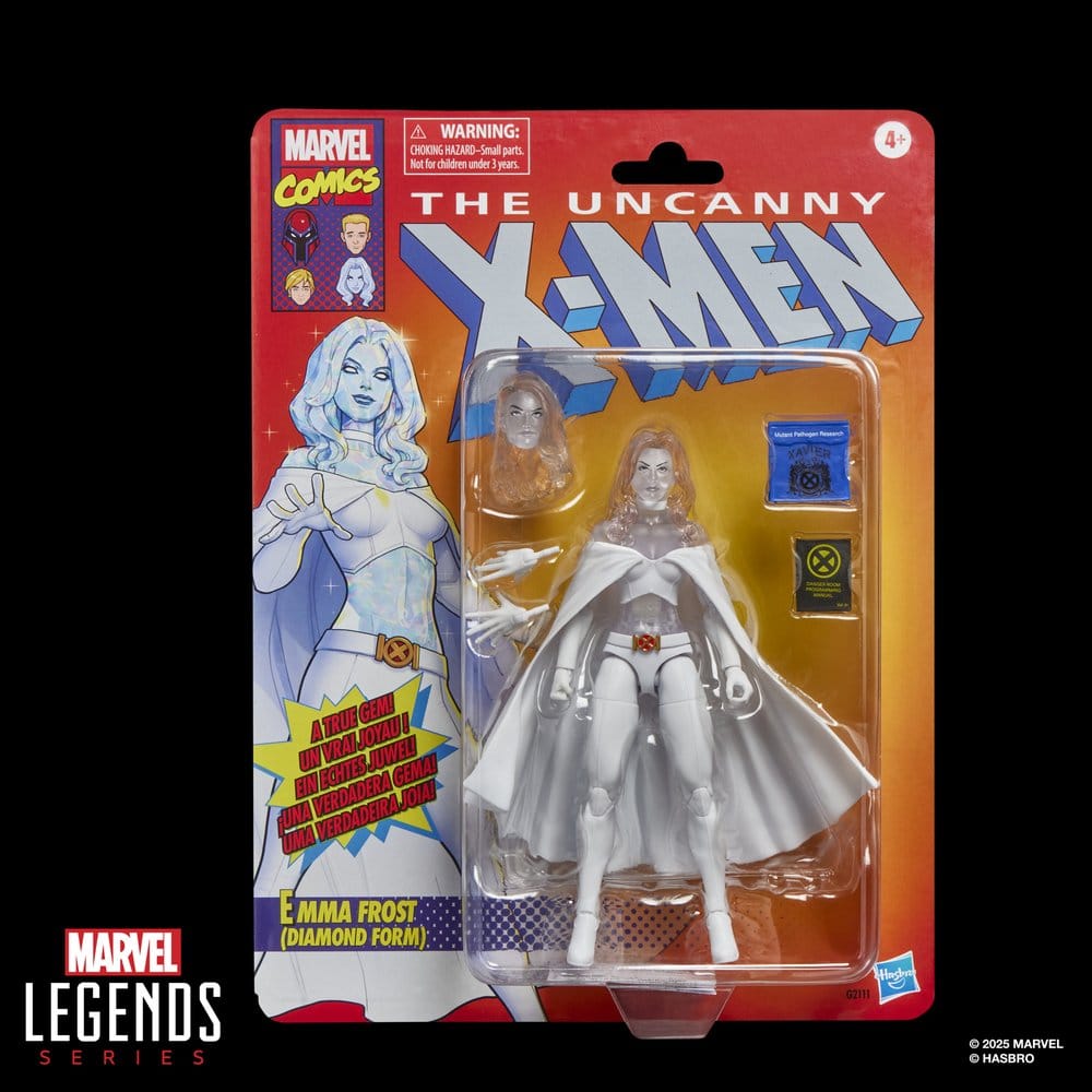 The Uncanny X-Men Marvel Legends Action Figure Emma Frost (Diamond Form) 15 cm