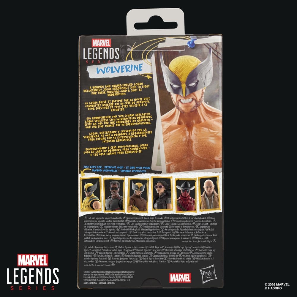 Deadpool & Wolverine Marvel Legends Action Figure Wolverine 15 cm - Damaged packaging