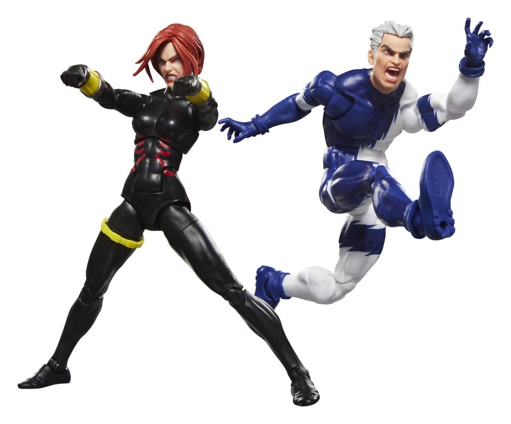 Avengers Marvel Legends Action Figure 2-Pack Black Widow & Quicksilver 15 cm - Damaged packaging