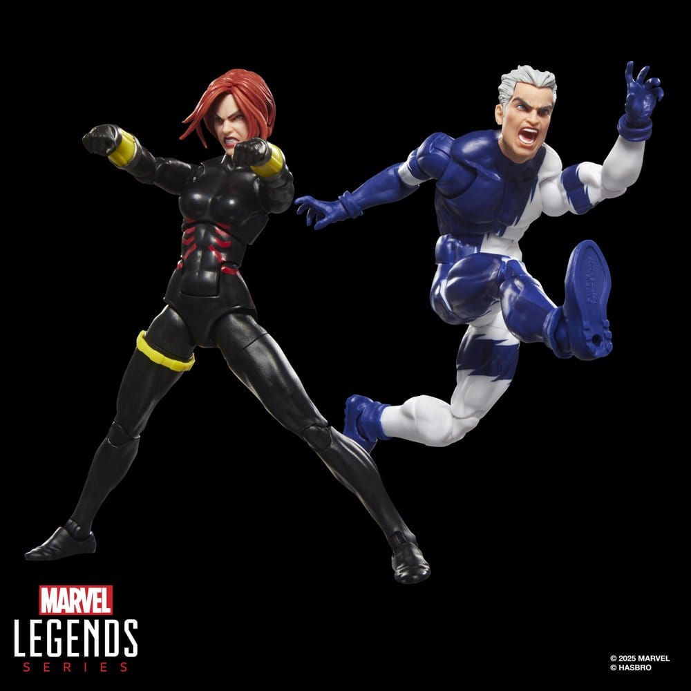 Avengers Marvel Legends Action Figure 2-Pack Black Widow & Quicksilver 15 cm - Damaged packaging