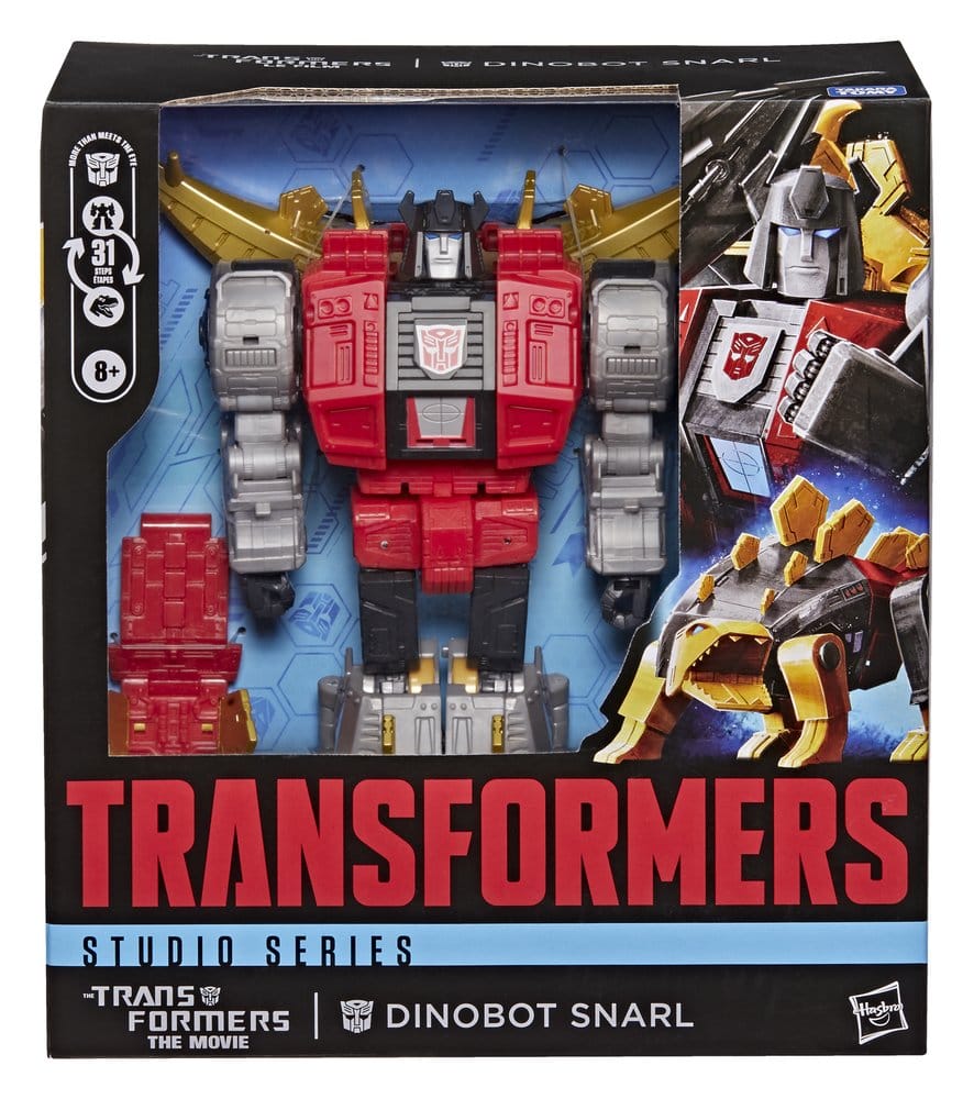 The Transformers: The Movie Studio Series Leader Class Action Figure Dinobot Snarl 20 cm