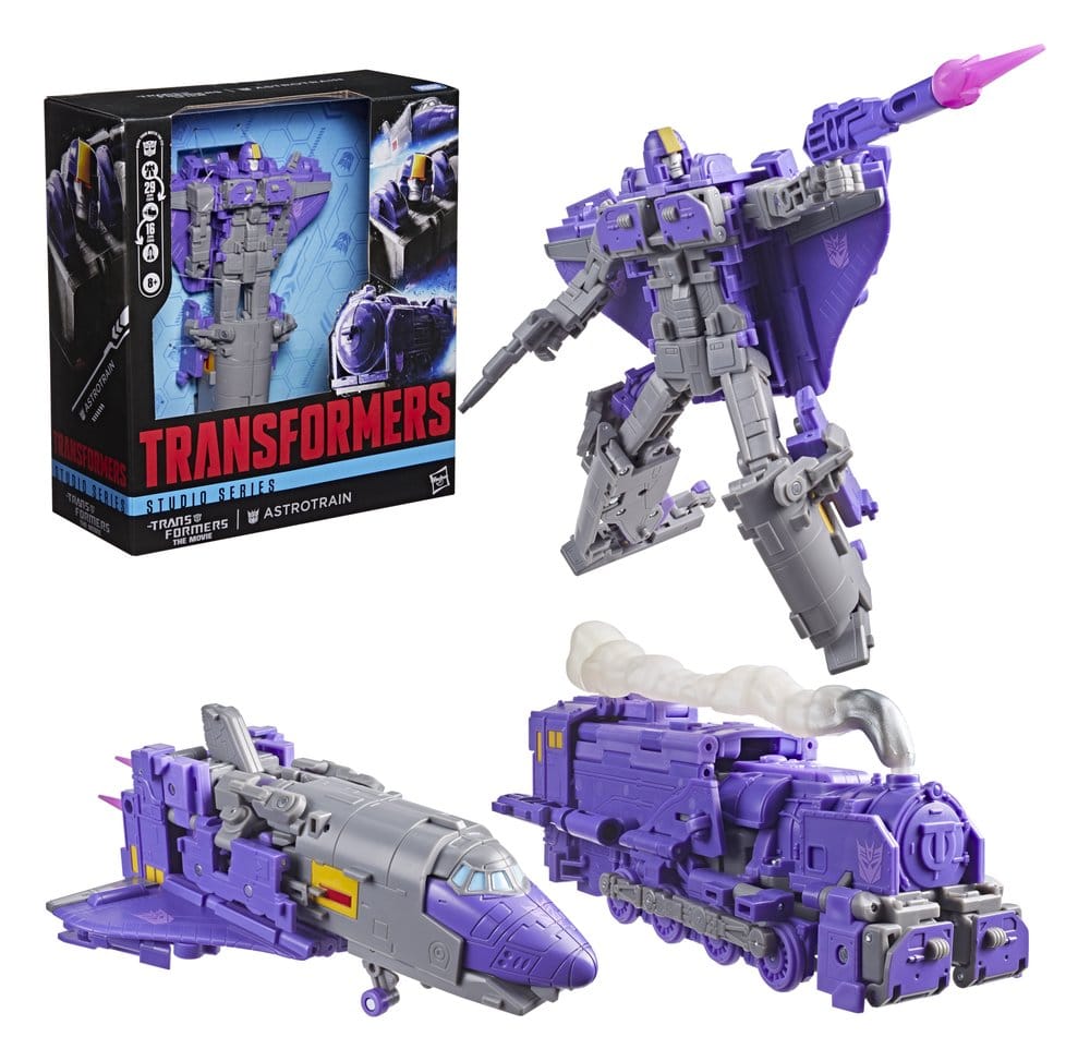 The Transformers: The Movie Studio Series Leader Class Action Figure Astrotrain 17 cm