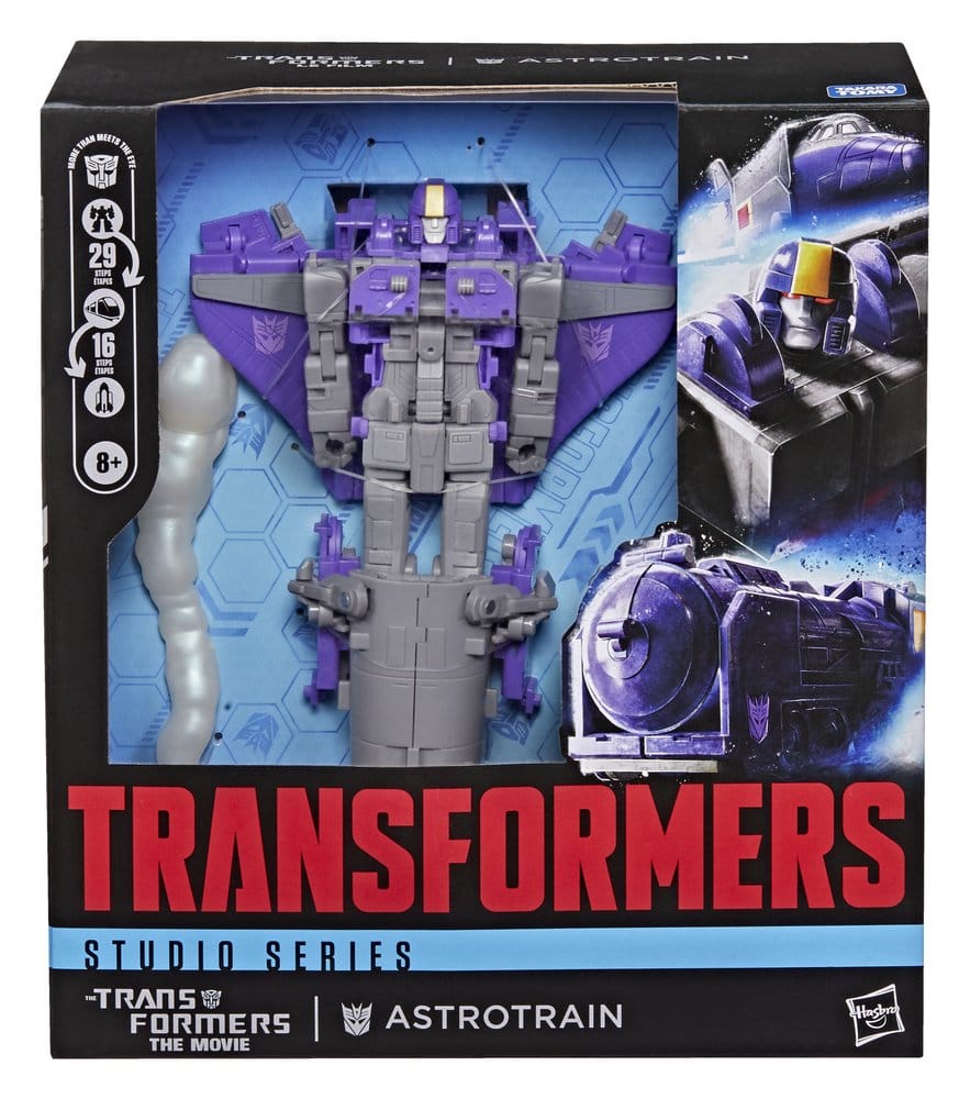 The Transformers: The Movie Studio Series Leader Class Action Figure Astrotrain 17 cm