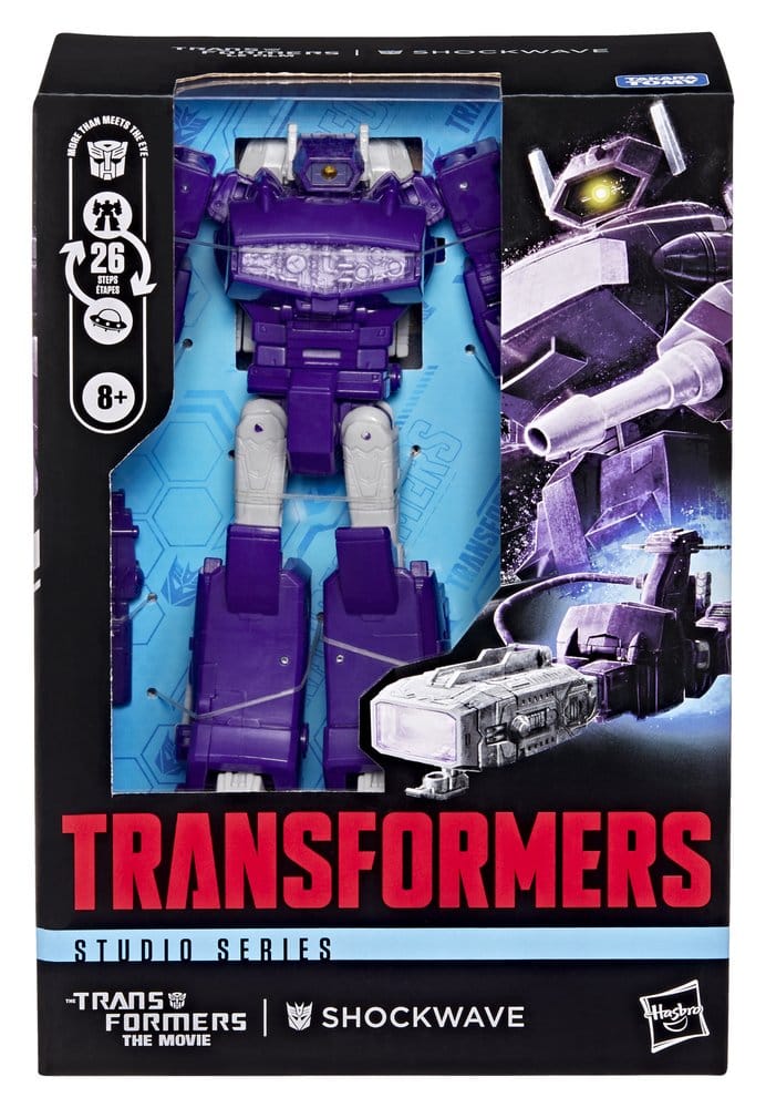 The Transformers: The Movie Studio Series Voyager Class Action Figure Shockwave 17 cm