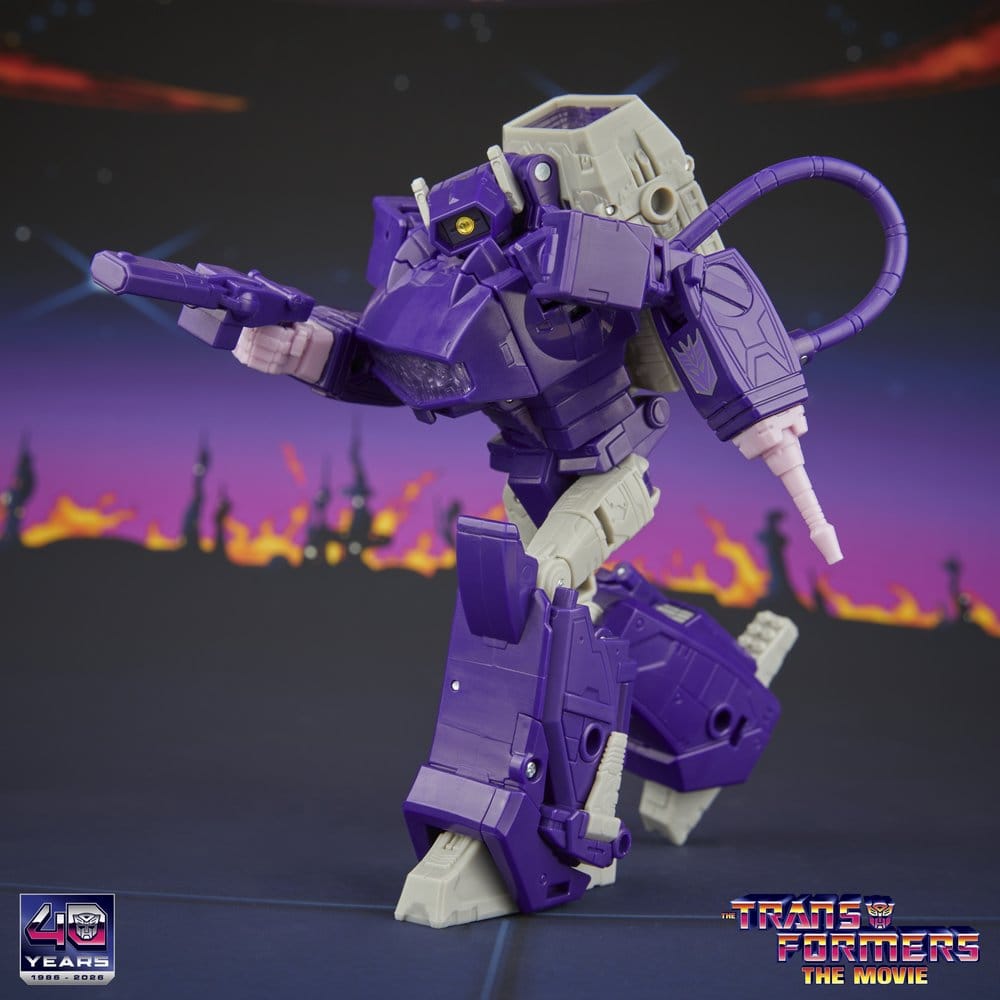 The Transformers: The Movie Studio Series Voyager Class Action Figure Shockwave 17 cm