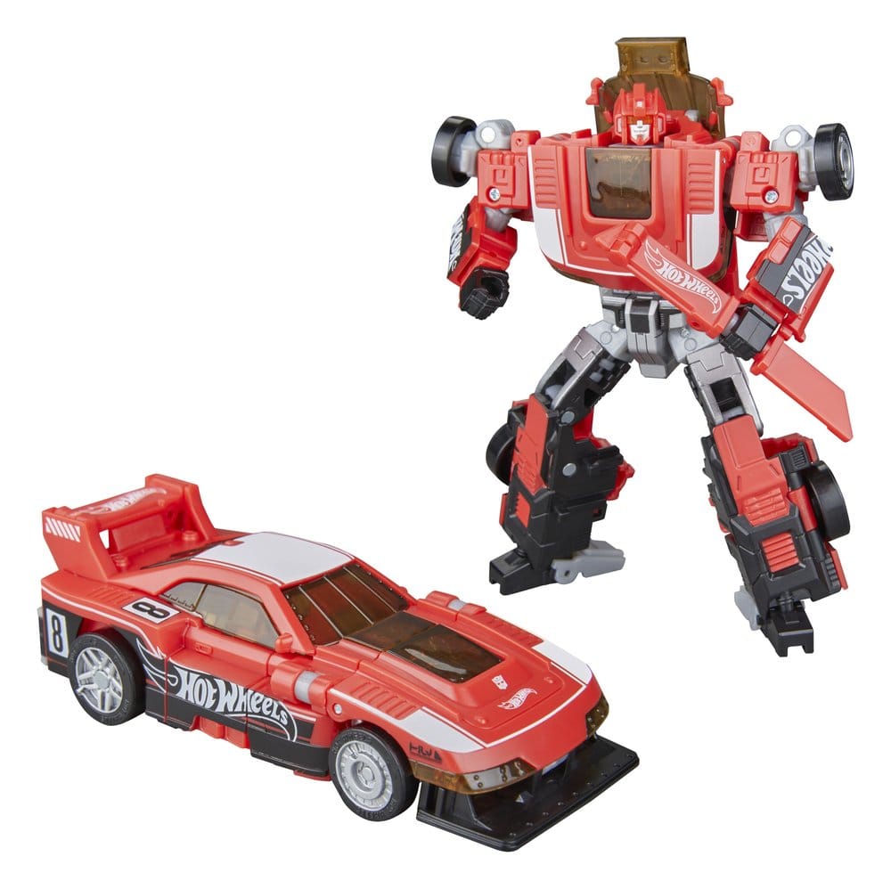 Transformers x Hot Wheels Collaborative Deluxe Class Action Figure GT-Scorcher 13 cm