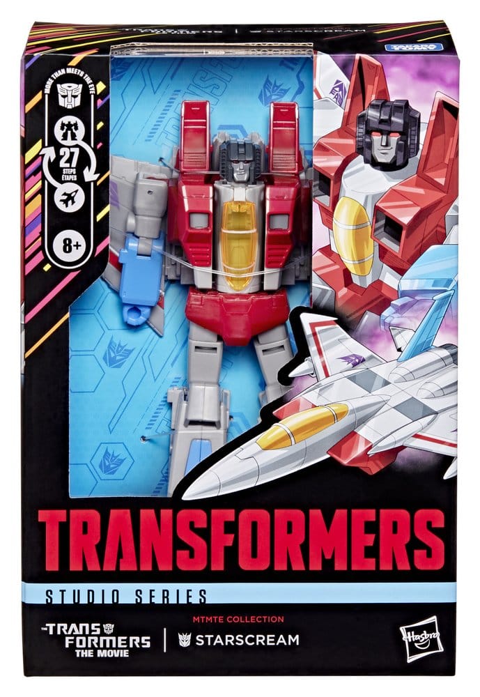 The Transformers: The Movie Studio Series Voyager Class Action Figure Starscream 17 cm