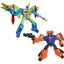Transformers Age of the Primes Leader Class Action Figure 2-Pack G2 G2 Dinobot Swoop &amp; G2 Dinobot Sludge 19 cm
