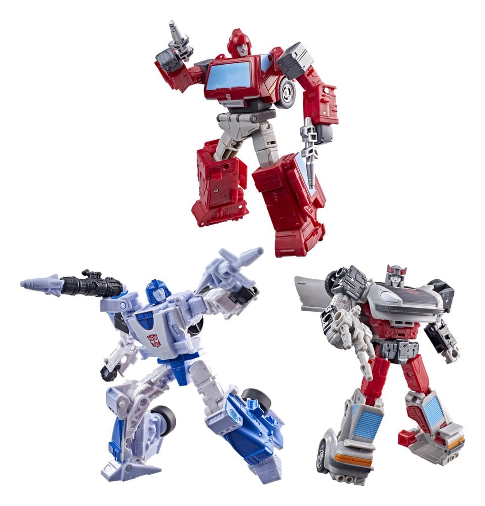 Transformers Age of the Primes Action Figure 3-Pack Autobot Mirage & Bluestreak & Ironhide