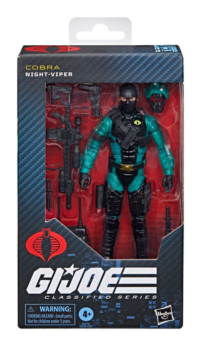 G.I. Joe Classified Series Action Figure Night-Viper 15 cm