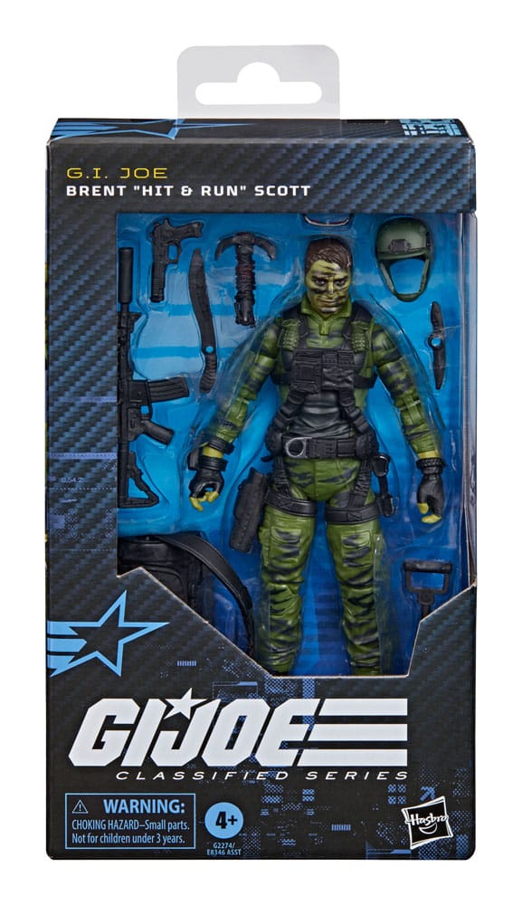 G.I. Joe Classified Series Action Figure Brent "Hit & Run" Scott 15 cm