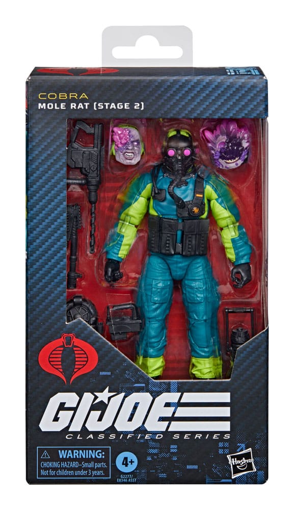 G.I. Joe Classified Series Action Figure Mole Rat (Stage 2) 15 cm