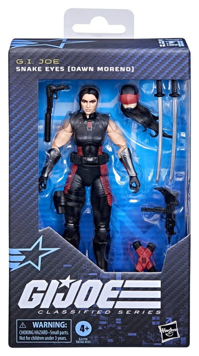 G.I. Joe Classified Series Action Figure Snake Eyes (Dawn Moreno) 15 cm