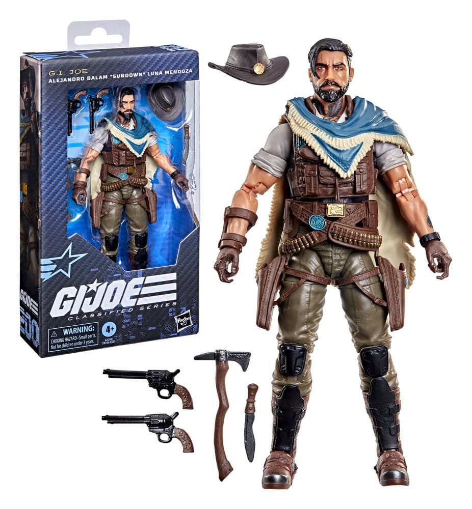 G.I. Joe Classified Series Action Figure #200 Alejandro Balam "Sundown" Luna Mendoza 15 cm