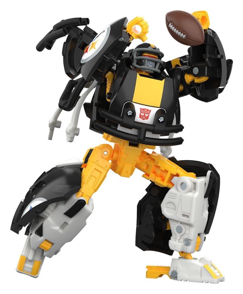 Transformers x NFL Action Figure Pittsburgh Steelers: Steelsmash 14 cm