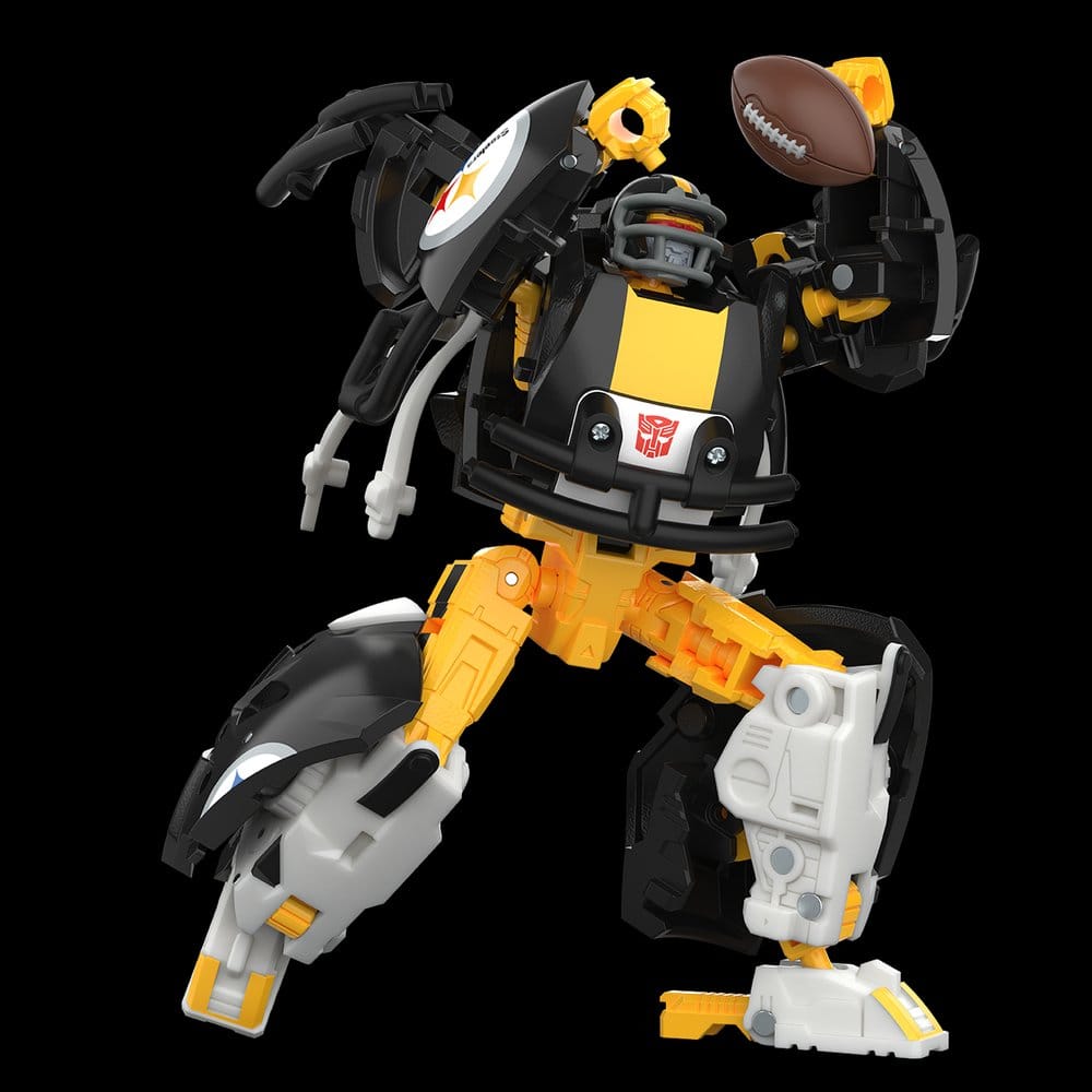 Transformers x NFL Action Figure Pittsburgh Steelers: Steelsmash 14 cm