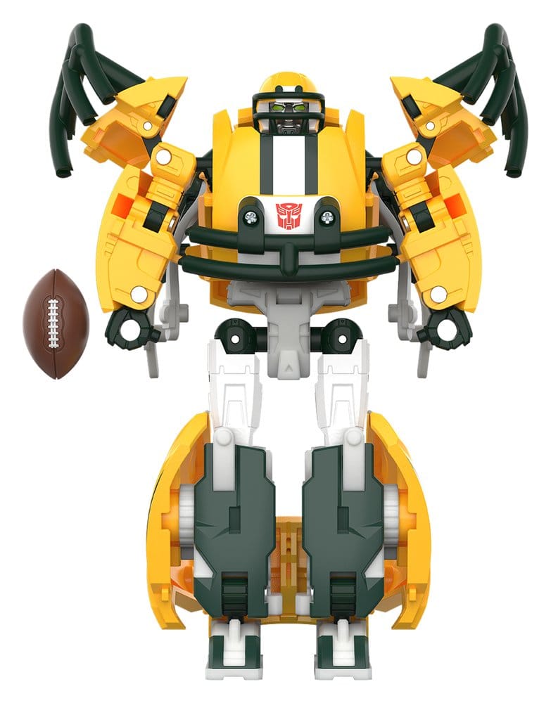 Transformers x NFL Action Figure Green Bay Packers: Tundra Prime 14 cm