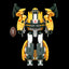 Transformers x NFL Action Figure Green Bay Packers: Tundra Prime 14 cm