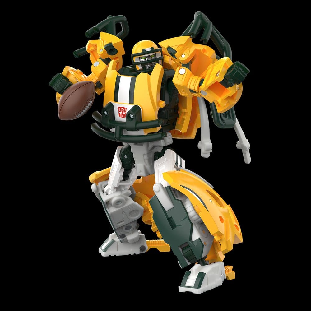 Transformers x NFL Action Figure Green Bay Packers: Tundra Prime 14 cm