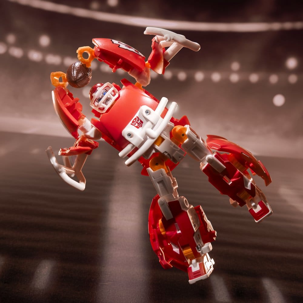 Transformers x NFL Action Figure Kansas City Chiefs: KC-59 14 cm