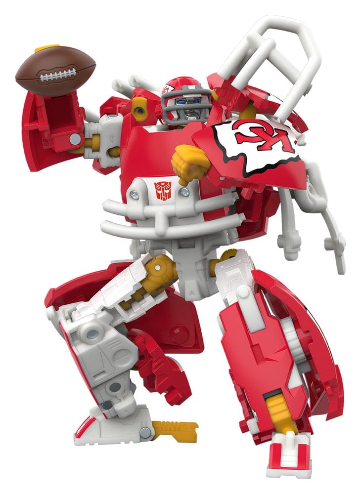 Transformers x NFL Action Figure Kansas City Chiefs: KC-59 14 cm