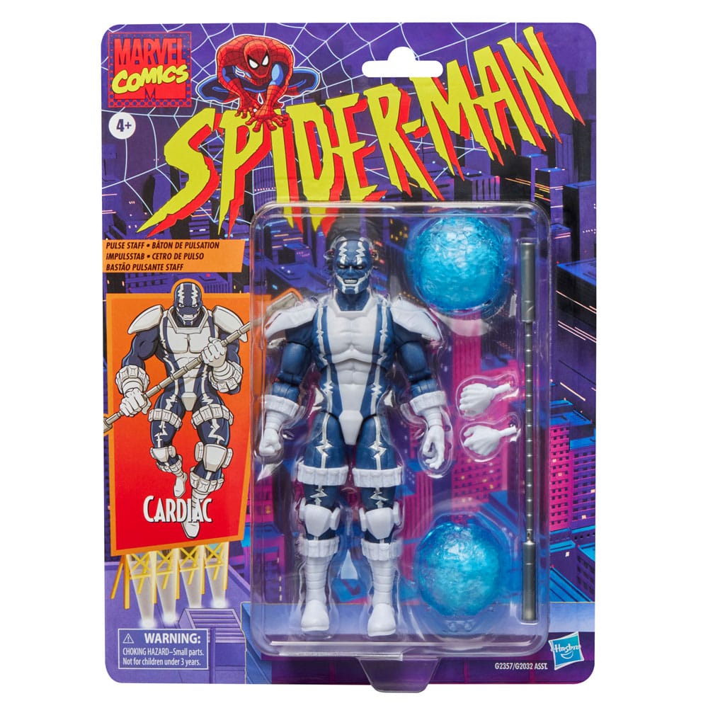 Spider-Man Marvel Legends Retro Action Figure Cardiac 15 cm