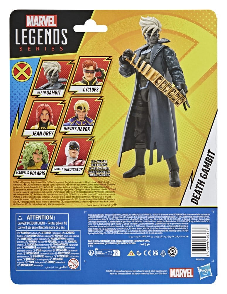 X-Men '97 Marvel Legends Action Figure Death Gambit 15 cm