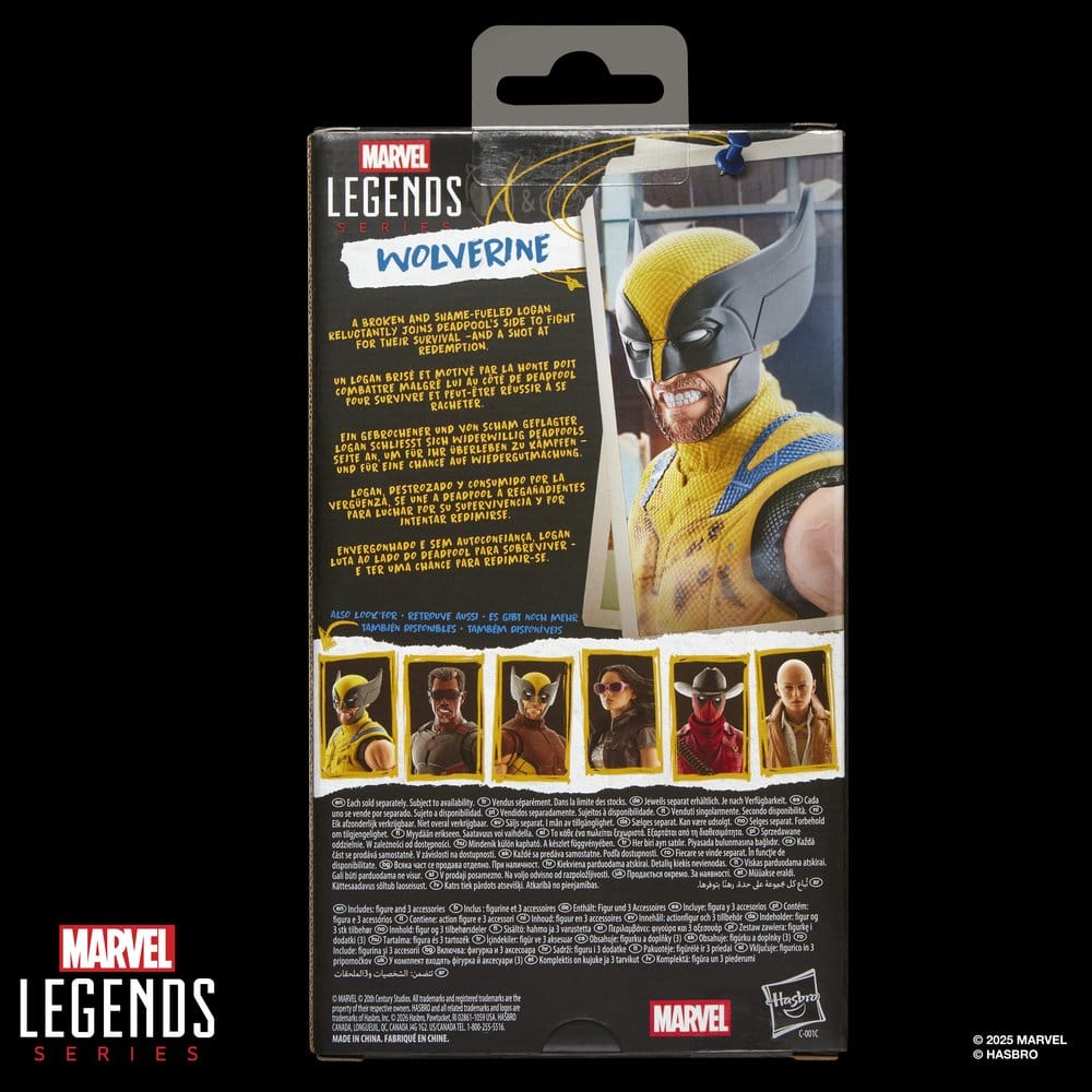 Deadpool & Wolverine Marvel Legends Action Figure Wolverine 15 cm