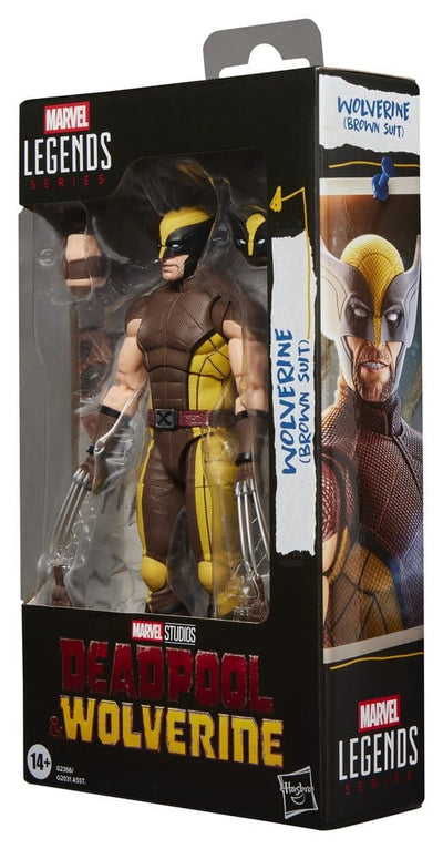 Deadpool & Wolverine Marvel Legends Action Figure Wolverine (Brown Suit) 15 cm