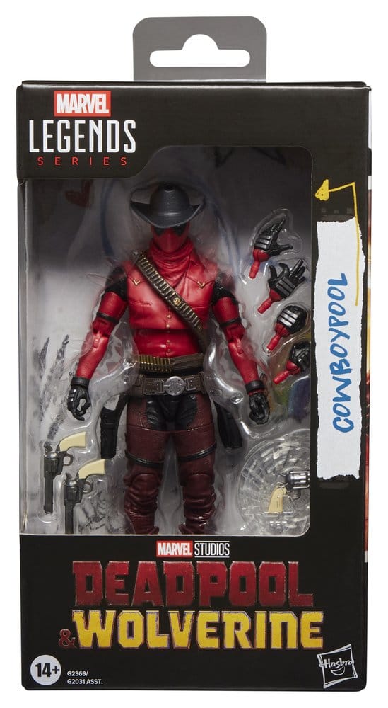 Deadpool & Wolverine Marvel Legends Action Figure Cowboypool 15 cm