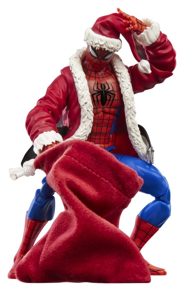 The Amazing Spider-Man Marvel Legends Action Figure Spider-Man (Marvel Holiday Special) 15 cm