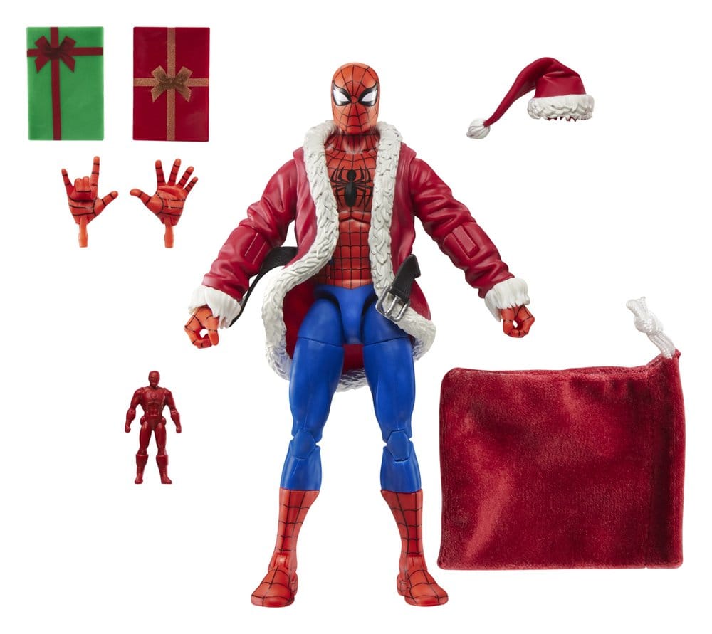 The Amazing Spider-Man Marvel Legends Action Figure Spider-Man (Marvel Holiday Special) 15 cm