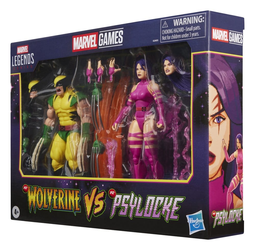 Marvel Games Marvel Legends Action Figure 2-Pack Wolverine & Psylocke 15 cm