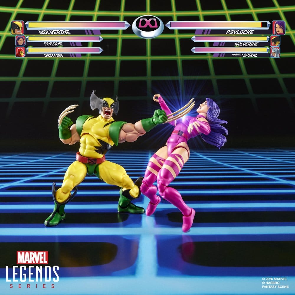 Marvel Games Marvel Legends Action Figure 2-Pack Wolverine & Psylocke 15 cm