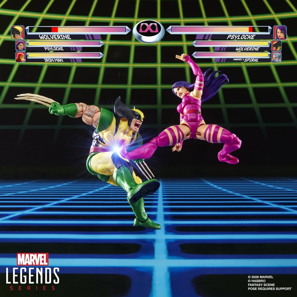 Marvel Games Marvel Legends Action Figure 2-Pack Wolverine & Psylocke 15 cm