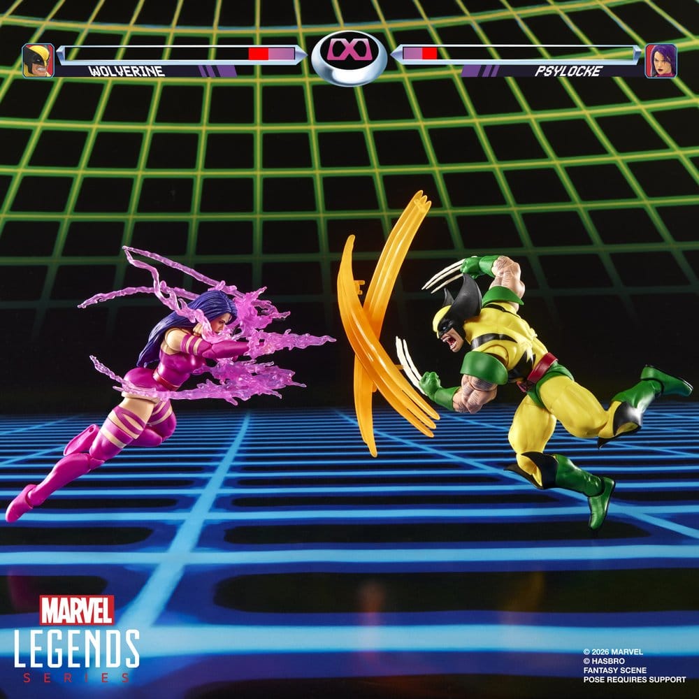 Marvel Games Marvel Legends Action Figure 2-Pack Wolverine & Psylocke 15 cm